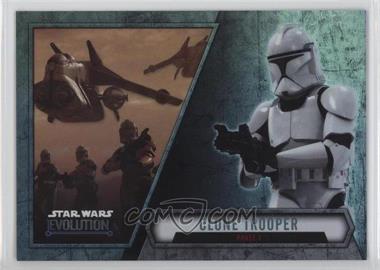 2016 Topps Star Wars Evolution - [Base] #67 - Clone Trooper - Phase 1