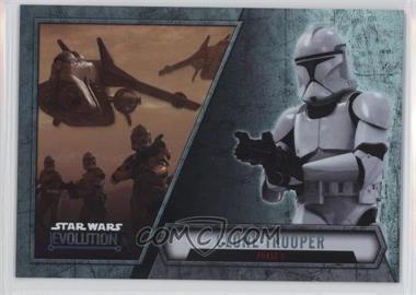 2016 Topps Star Wars Evolution - [Base] #67 - Clone Trooper - Phase 1