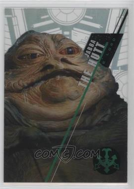 2016 Topps Star Wars High Tek - [Base] - Pattern 2 Star Destroyer #SW-7 - Form 1 - Jabba the Hutt