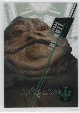 2016 Topps Star Wars High Tek - [Base] - Pattern 2 Star Destroyer #SW-7 - Form 1 - Jabba the Hutt