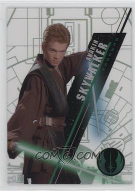 2016 Topps Star Wars High Tek - [Base] - Pattern 4 The Millennium Falcon #SW-14 - Form 1 - Anakin Skywalker