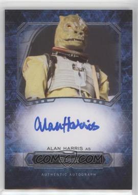 2016 Topps Star Wars Masterwork - Autographs #_ALHA - Alan Harris as Bossk