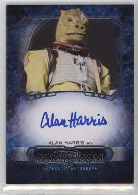 2016 Topps Star Wars Masterwork - Autographs #_ALHA - Alan Harris as Bossk