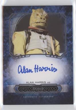 2016 Topps Star Wars Masterwork - Autographs #_ALHA - Alan Harris as Bossk