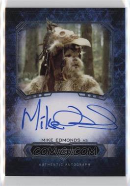 2016 Topps Star Wars Masterwork - Autographs #_MIED - Mike Edmonds as Logray