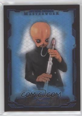 2016 Topps Star Wars Masterwork - [Base] - Blue Metallic #19 - Figrin D'An