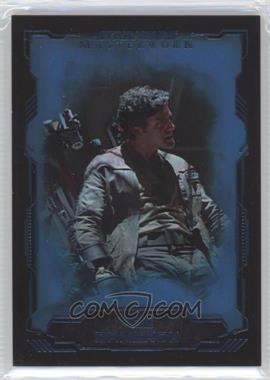 2016 Topps Star Wars Masterwork - [Base] - Blue Metallic #70 - Poe Dameron