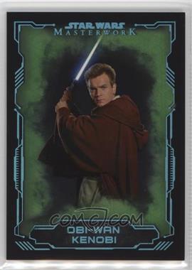 2016 Topps Star Wars Masterwork - [Base] - Green Metallic #26 - Obi-Wan Kenobi /50