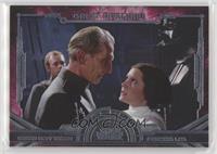 Grand Moff Tarkin, Princess Leia