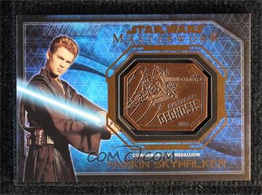 2016 Topps Star Wars Masterwork - Medallion Relics #_ANSK.2 - Attack of the Clones - Anakin Skywalker (Battle Of Geonosis)