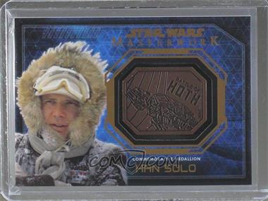2016 Topps Star Wars Masterwork - Medallion Relics #_HASO.2 - The Empire Strikes Back - Han Solo (Battle of Hoth)