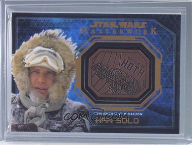 2016 Topps Star Wars Masterwork - Medallion Relics #_HASO.2 - The Empire Strikes Back - Han Solo (Battle of Hoth)