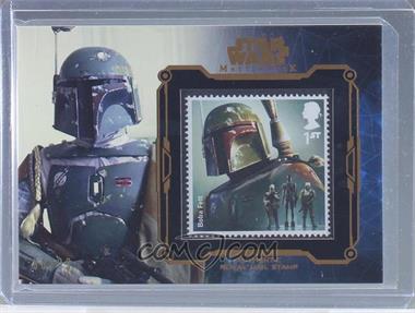 2016 Topps Star Wars Masterwork - Stamp Cards - Bronze #_BOFE - Boba Fett /99