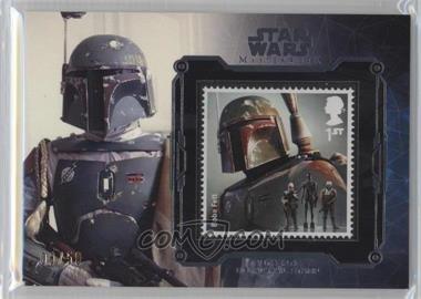 2016 Topps Star Wars Masterwork - Stamp Cards - Silver #_BOFE - Boba Fett /50