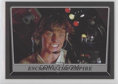 2016 Topps Star Wars: Rogue One: Mission Briefing - [Base] - Death Star Black #43 - Escaping the Empire