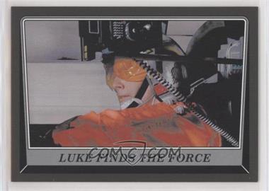 2016 Topps Star Wars: Rogue One: Mission Briefing - [Base] - Death Star Black #64 - Luke Finds the Force