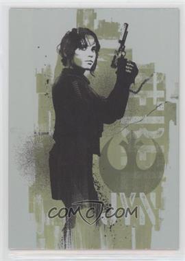 2016 Topps Star Wars: Rogue One: Mission Briefing - Character Foils #1 - Jyn