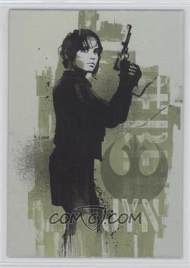 2016 Topps Star Wars: Rogue One: Mission Briefing - Character Foils #1 - Jyn