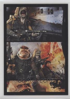2016 Topps Star Wars: Rogue One: Mission Briefing - Comic Strips #12 - Pao and Bistan