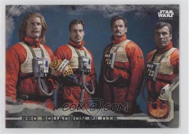 2016 Topps Star Wars: Rogue One Series 1 - [Base] - Death Star #15 - Red Squadron Pilots [EX to NM]