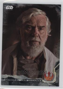 2016 Topps Star Wars: Rogue One Series 1 - [Base] - Death Star #17 - General Jan Dodonna