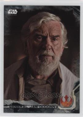 2016 Topps Star Wars: Rogue One Series 1 - [Base] - Death Star #17 - General Jan Dodonna