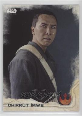 2016 Topps Star Wars: Rogue One Series 1 - [Base] #5 - Chirrut Îmwe