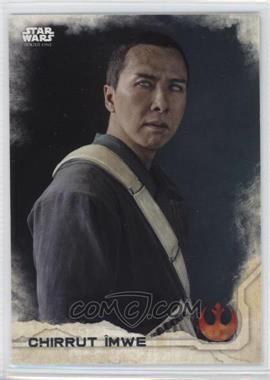 2016 Topps Star Wars: Rogue One Series 1 - [Base] #5 - Chirrut Îmwe