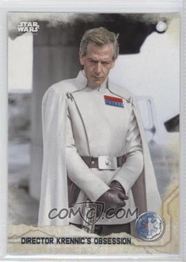 2016 Topps Star Wars: Rogue One Series 1 - [Base] #83 - Director Krennic's Obsession