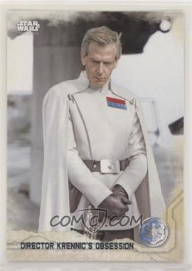 2016 Topps Star Wars: Rogue One Series 1 - [Base] #83 - Director Krennic's Obsession