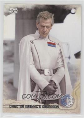 2016 Topps Star Wars: Rogue One Series 1 - [Base] #83 - Director Krennic's Obsession