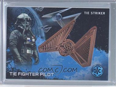 2016 Topps Star Wars: Rogue One Series 1 - Commemorative Medallion #_TIFP.2 - TIE Fighter Pilot (TIE Striker)