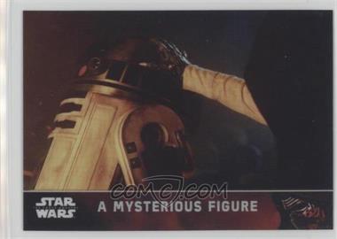 2016 Topps Star Wars: The Force Awakens Chrome - [Base] - Refractor #55 - A Mysterious Figure