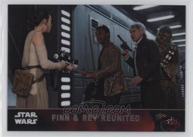 2016 Topps Star Wars: The Force Awakens Chrome - [Base] - Refractor #88 - Finn & Rey Reunited