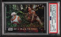 Rey & BB-8 in the Forest [PSA 10 GEM MT] #/50