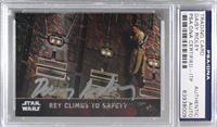 Rey Climbs to Safety [PSA/DNA Encased] #/50