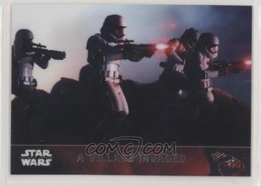 2016 Topps Star Wars: The Force Awakens Chrome - [Base] #4 - A Village Invaded