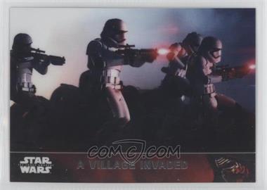2016 Topps Star Wars: The Force Awakens Chrome - [Base] #4 - A Village Invaded