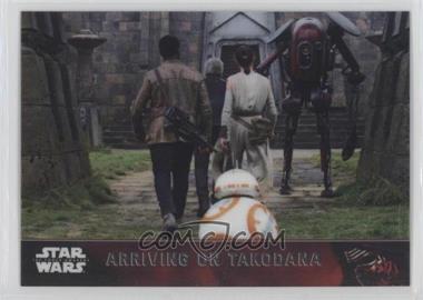 2016 Topps Star Wars: The Force Awakens Chrome - [Base] #49 - Arriving on Takodana