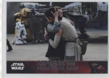 2016 Topps Star Wars: The Force Awakens Chrome - [Base] #99 - Return to the Resistance Base