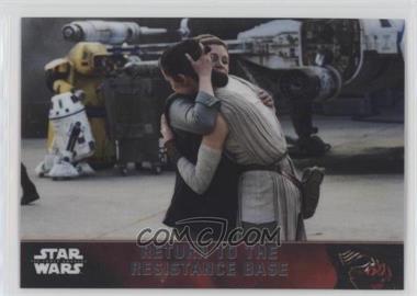 2016 Topps Star Wars: The Force Awakens Chrome - [Base] #99 - Return to the Resistance Base