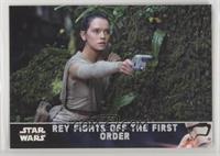 Rey Fights Off The First Order