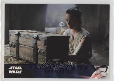 2016 Topps Star Wars: The Force Awakens Series 2 - [Base] - Lightsaber Purple #53 - A Calling Deep Within the Castle