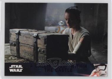 2016 Topps Star Wars: The Force Awakens Series 2 - [Base] - Lightsaber Purple #53 - A Calling Deep Within the Castle