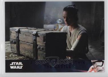 2016 Topps Star Wars: The Force Awakens Series 2 - [Base] - Lightsaber Purple #53 - A Calling Deep Within the Castle