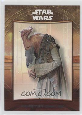 2016 Topps Star Wars: The Force Awakens Series 2 - Maz's Castle #8 - Praster Ommlen