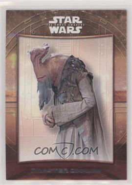 2016 Topps Star Wars: The Force Awakens Series 2 - Maz's Castle #8 - Praster Ommlen