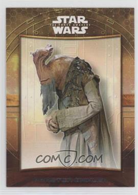 2016 Topps Star Wars: The Force Awakens Series 2 - Maz's Castle #8 - Praster Ommlen