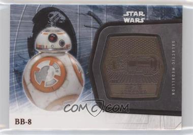 2016 Topps Star Wars: The Force Awakens Series 2 - Medallions - Bronze #15 - BB-8