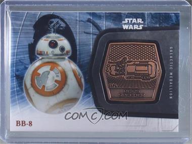 2016 Topps Star Wars: The Force Awakens Series 2 - Medallions - Bronze #15 - BB-8